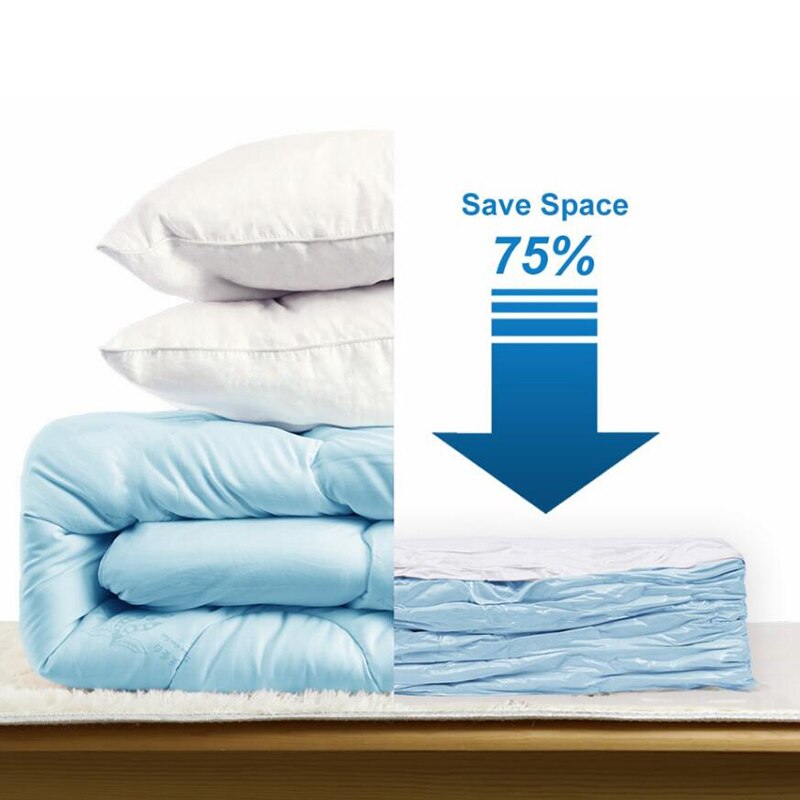 Vacuüm Opslag Kubus Zakken Ruimte Saver voor Dekens Dekbedden en Kussens