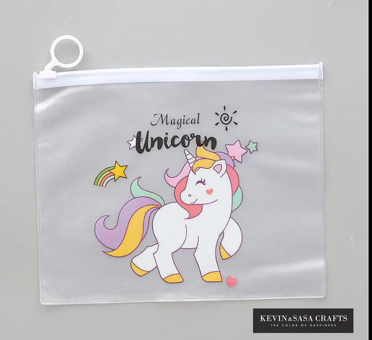 Porte-crayon licorne Kawaii, fournitures scolaires, sac à crayons, de papeterie, boîte à crayons mignonne, étui à crayons, outils scolaires de bureau: 2