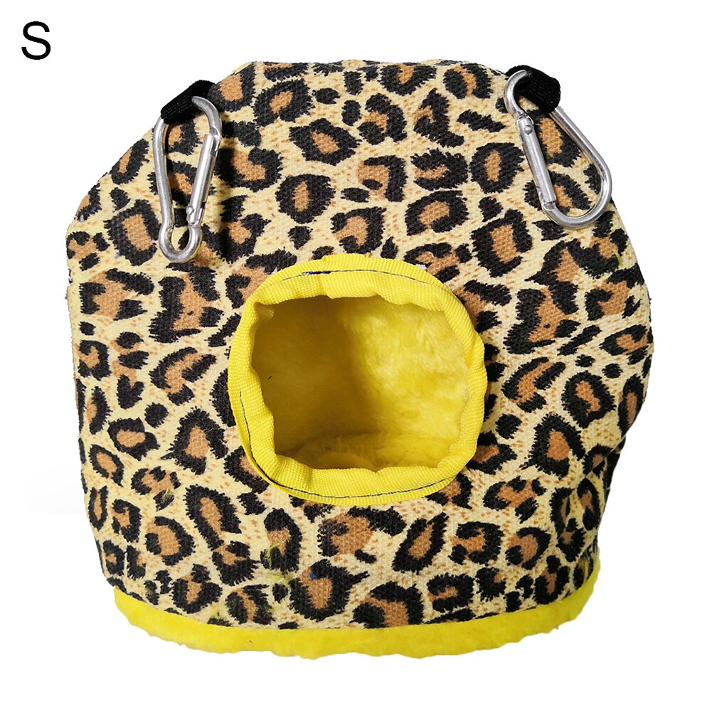 Sales! Aankomst Huisdier Vogel Papegaai Uil Print Zachte Warme Opknoping Kooi Huis Slaap Tent Bed Grot Nesten