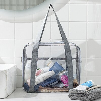 Transparent Waterproof PVC Travel Bag Large Capacity Of Bags Unisex Clothing Sorting Organize Storage Bags Bathing Bag: 03