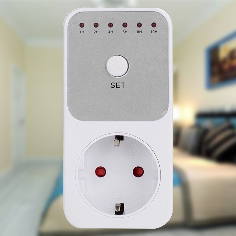 1pc US EU UK Plug Countdown Timer Switch Smart Control Plug-In Socket Auto Shut Off Outlet Automaticl Turn Off Electronic Device