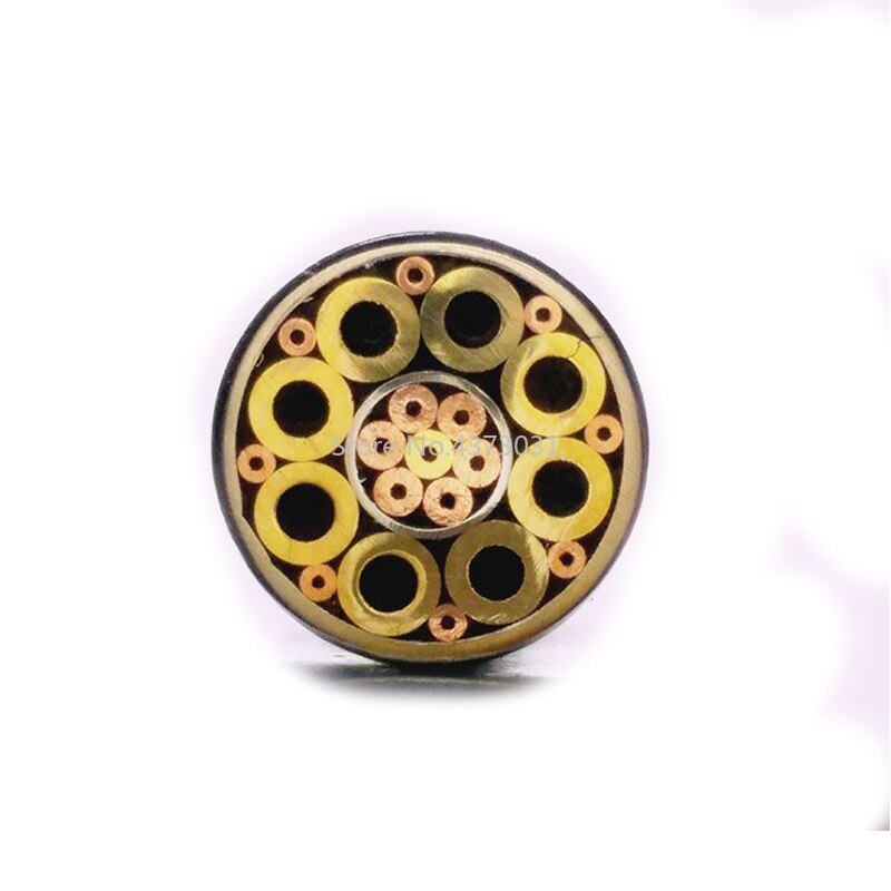 Rivets en mosaïque pour manche de couteau, 8mm, 17 types de , Style exquis, longueur 90mm: Design 808