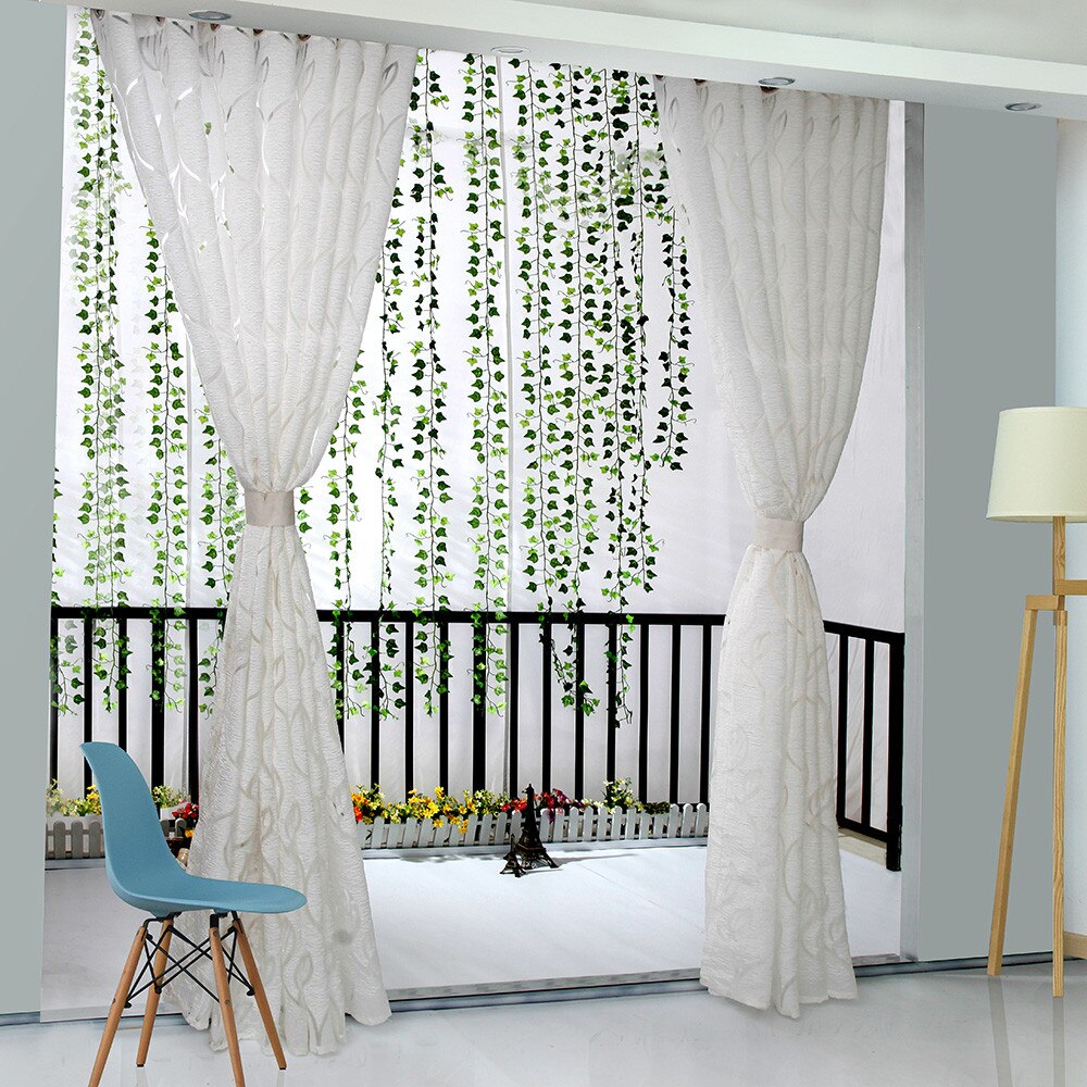 Window Tulle Curtains for Living Room Bedroom Sheer Curtains forKitchen Voile Curtains for Window Drapes Cortinas de habitación