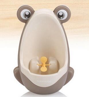 Vegghengt låve baby potte toalett trening låve urinal gutt plast toalettsete babypleie spor produkt: Brun