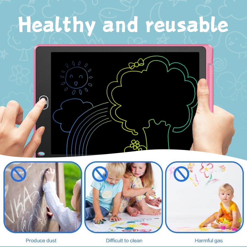 12 inch Graphic tablet Lcd Drawing Tablet To Draw Digital Drawing Board Smart Writing Tablet Electronic Blackboard For Children