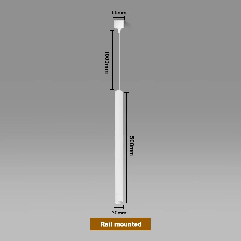Luz de pista led luzes ponto cob lâmpada ferroviária 220v 110v luzes pingente teto loja roupas sala estar barra pendurado decoração iluminação