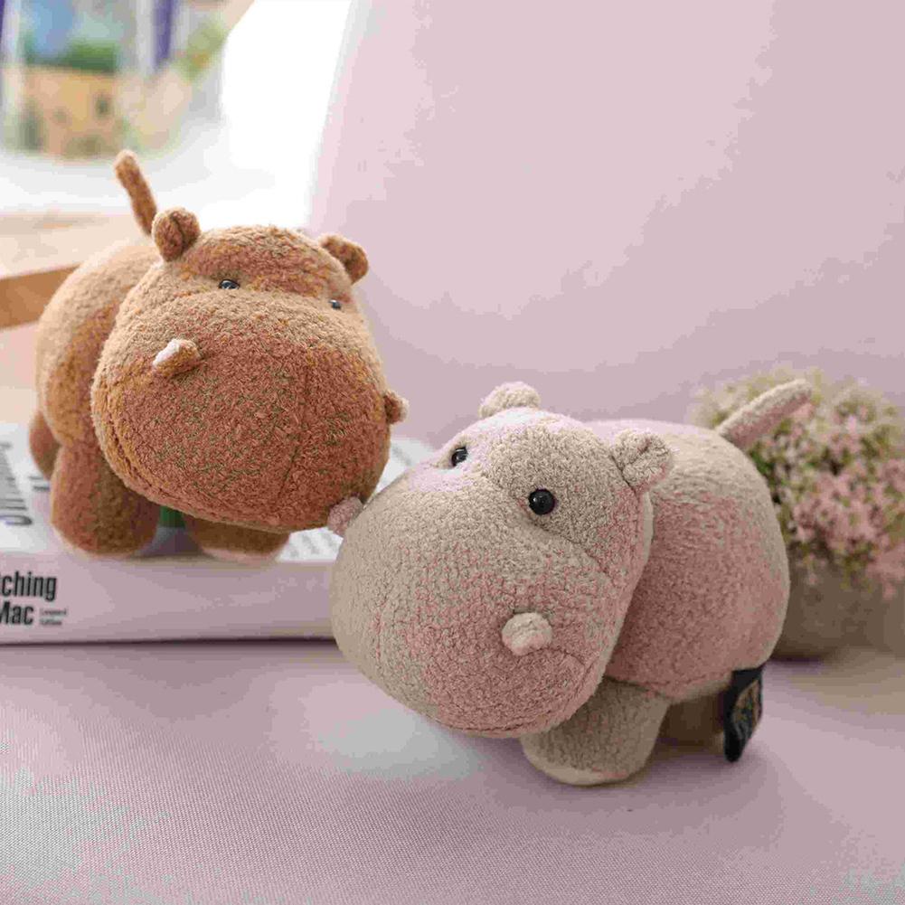 Mooie Grote Kop Nijlpaard Dier Pluche Soft Gevulde Pop Sofa Couch Decor Kinderen Speelgoed Kerst En Nieuwjaar Kinderen