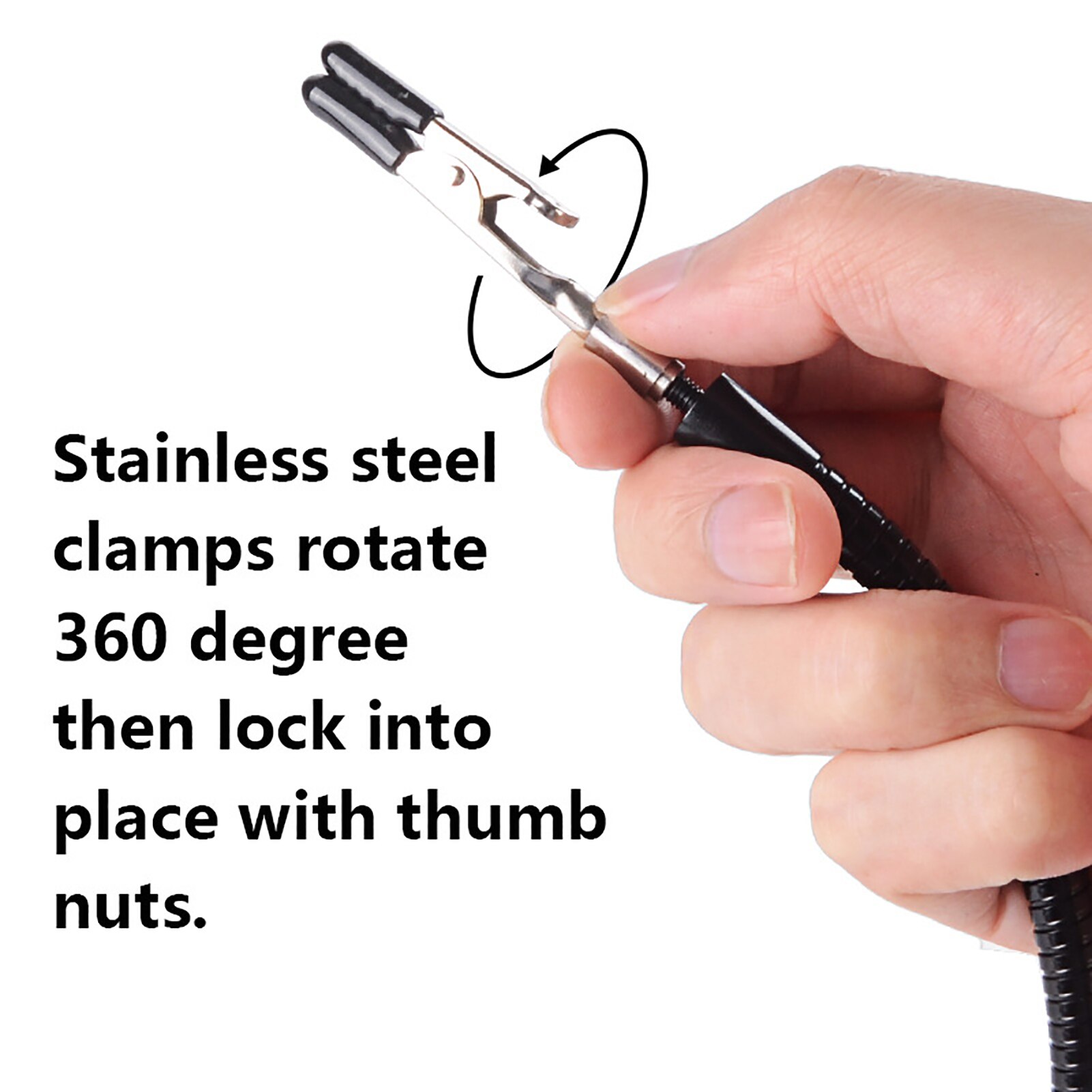 Third Arm Soldering Station 4X/6X Magnifier Flexible Arms Bench Soldering Holder Helping Hands For Repairing Welding Tool