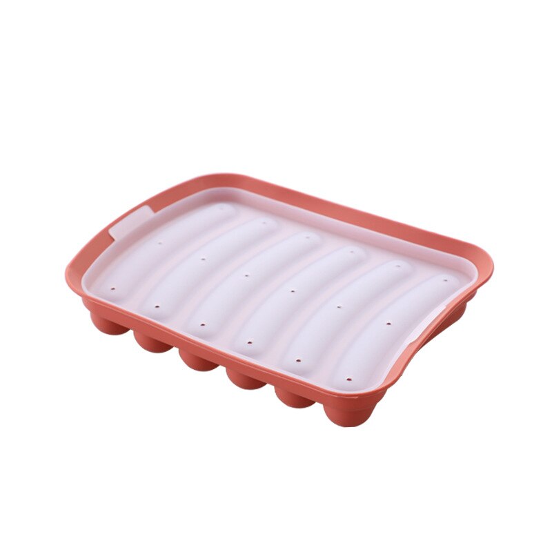 Silikon wurst bilden schinken wurst heißer hund schleifen werkzeug küche zubehör küche Spielereien und zubehör: blass Purpur