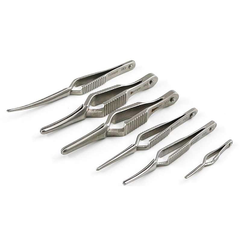 Clip vascular venoso arteriano hemostático de acero inoxidable bloqueador temporal el clip hemostático de la cruz venosa