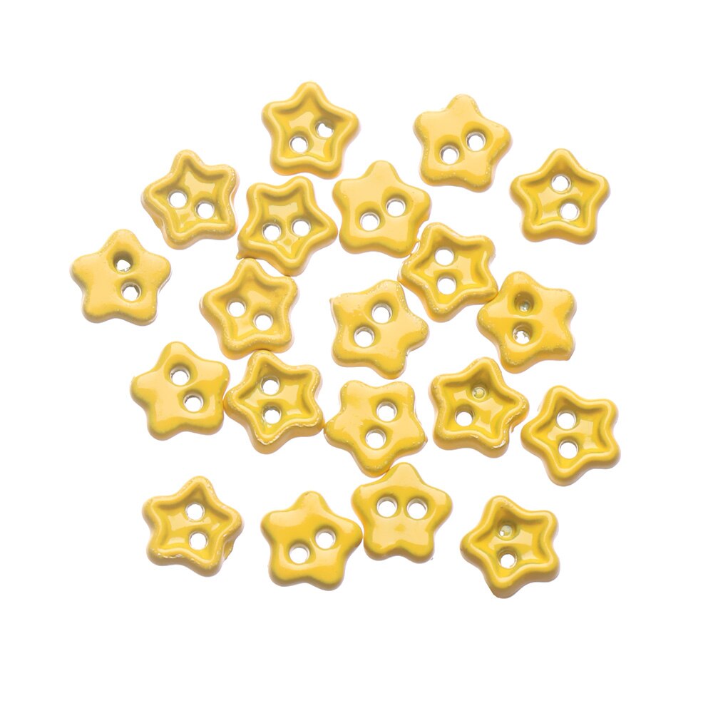 20 stk 4mm slikfarve håndlavet dukketøj spænder gør det selv dukketøj mini tegneserieknapper metalspænder til 1/6 dukketøj: 7