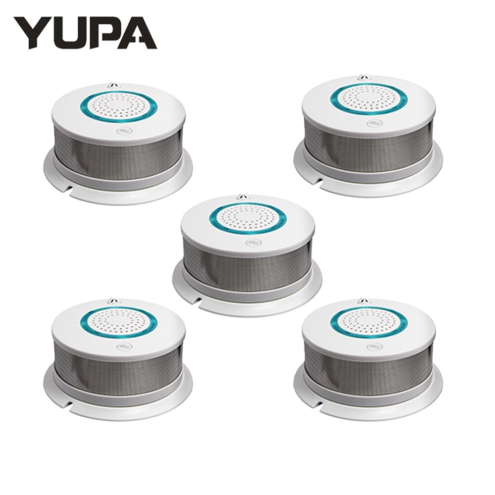 433Mhz Wireless Smoke Detector Home Security Alarm System With Fire Protection Lower Battery Reminder For Alarm host