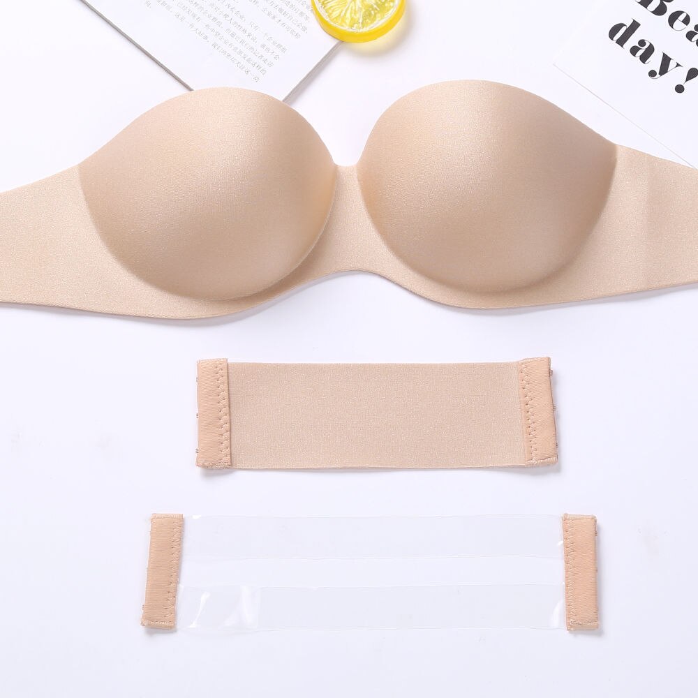 Women's bandages, no breasts, strapless, strapless, strapless, needle-free underwear,sports bra, sports bra, fast drying,