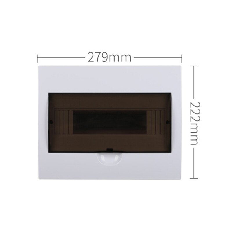 4/6/8/10/12/15/18/24 Loop Vochtwerende Stofdicht Home Hotel verdeelkast Voor Stroomonderbreker Indoor Muur: 12