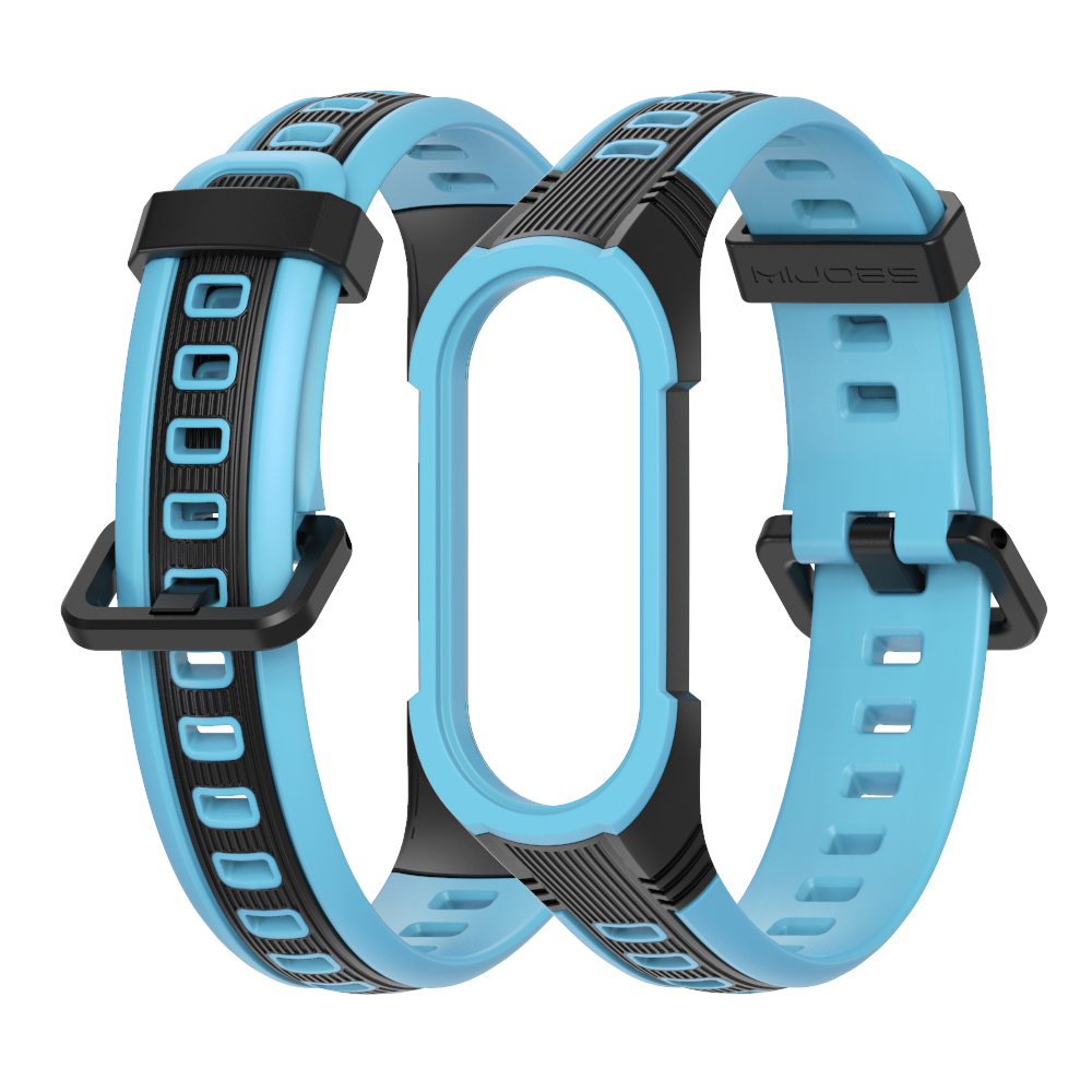 Pulsera para Miband 8 7 6 5 WatchBand para Xiaomi Mi Band 7 5 4 3 pulsera de silicona para Miband 6 7 pulsera NFC Global Band