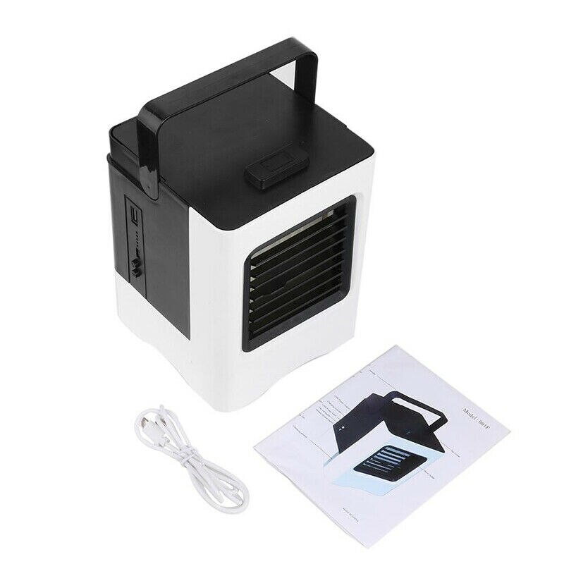 Portable Mini Air Conditioner Refrigerator Summer Space Cooling Fan Humidifier USB Desktop Air Cooler Humidifier Air conditioner