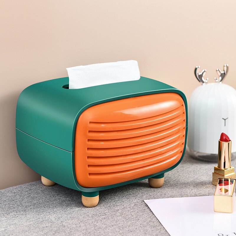 Tissue Doos Creatieve Servet Opbergdoos Huishoudelijke Papier Doos Woonkamer Koffietafel Papier Doos Desktop Tissue Buis