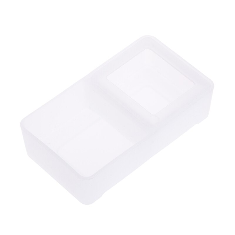 Reptile mangeoire Double boîte alimentaire alimentation en eau araignée bassin insecte tortue élevage directe: White