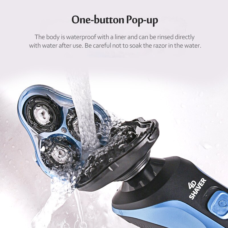 3D Floating Electric Shaver Washable Men Razor USB Charging Beard Trimmer 110V/220V Shaving Machine 41