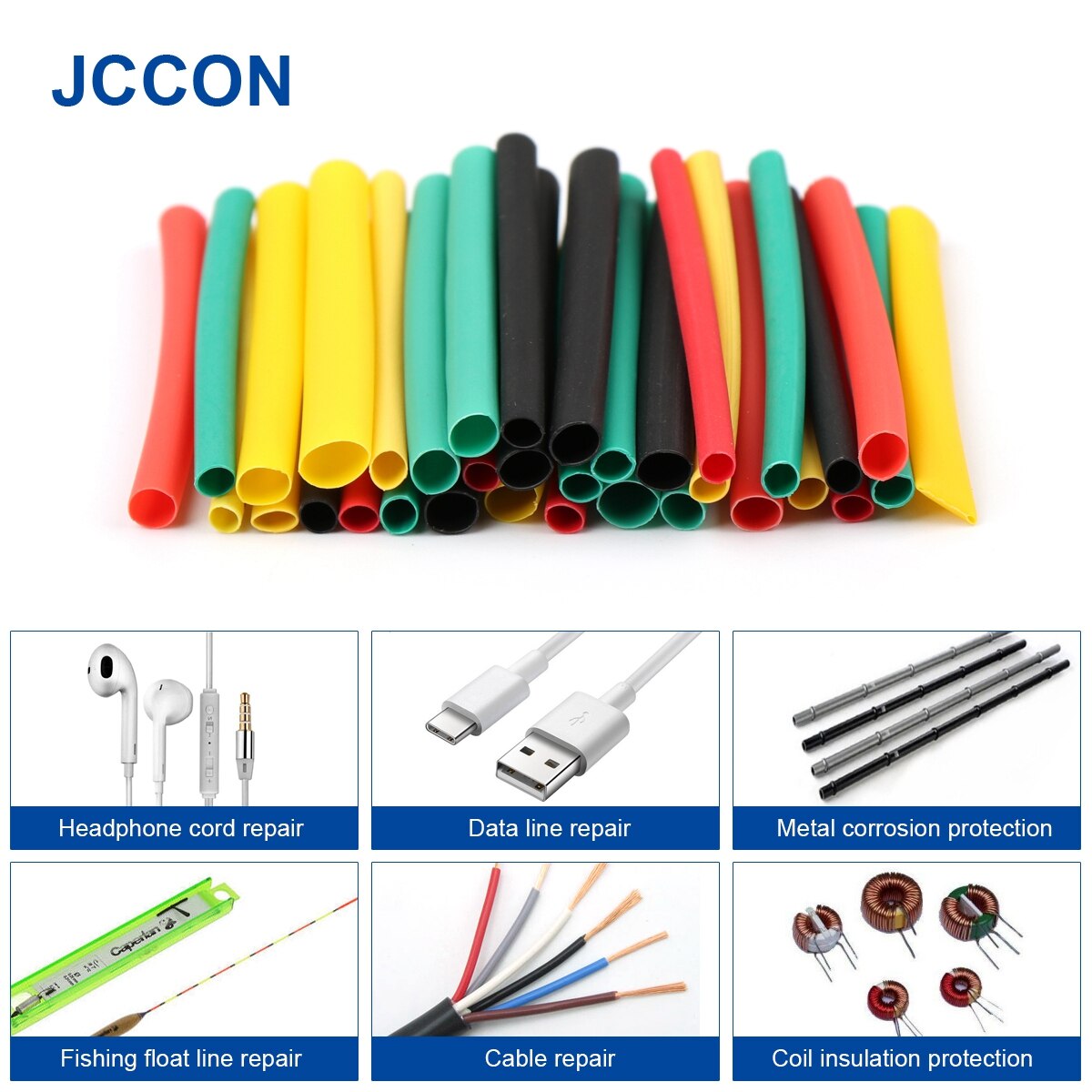 164Pcs Heat Shrink Wrapping Kit Termoretractil Car Shrinking Tubing Wire Wrap Assorted Sleeve Cable Insulation Sleeving