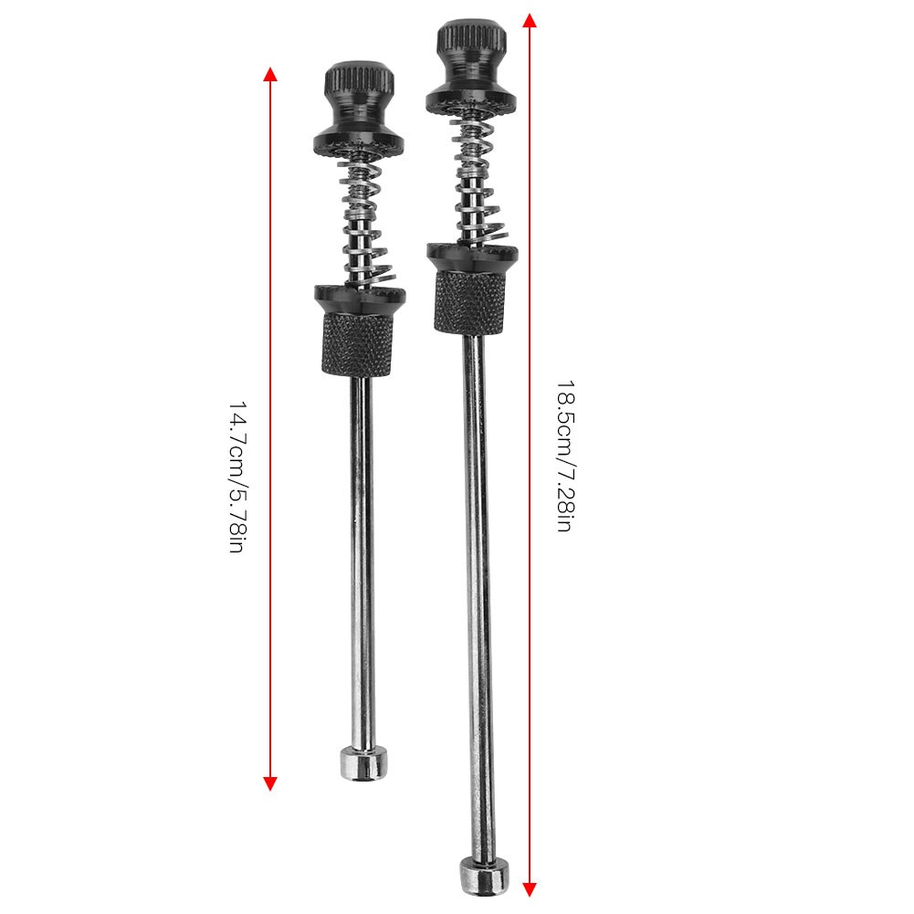 Juego de pinchos para bicicleta, herramienta de seguridad ultraligera de bloqueo, aleación de aluminio, antirrobo, liberación rápida