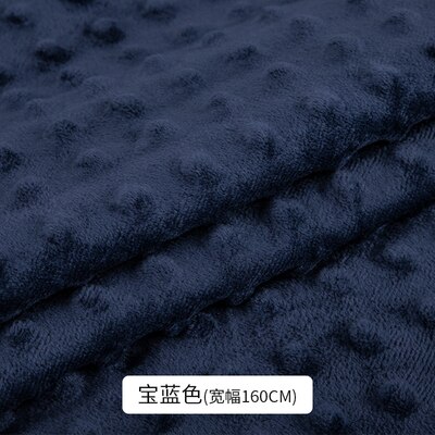 50x160cm Minky Fabric For Sewing 14 Colors Super Soft Eco-Friendly Polyester Minky Dot Plush Fabrics By The Meter: jlfz739