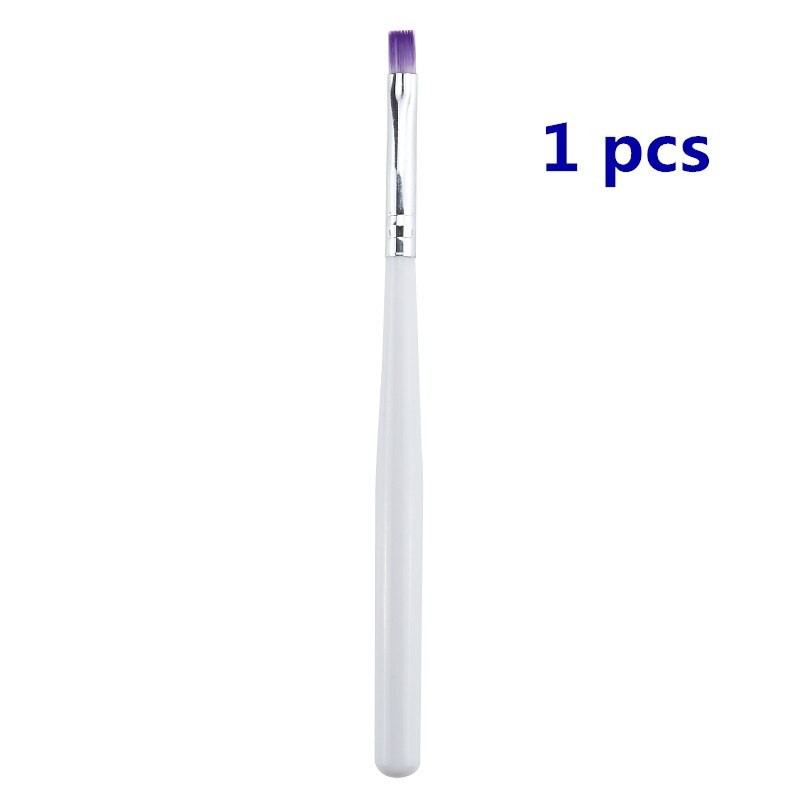 Juego de 5 piezas para tallado de uñas, juego de pinceles para manicura, dibujo, pluma de pintura, de acrílico, herramientas de arte de uñas: 1 pcs