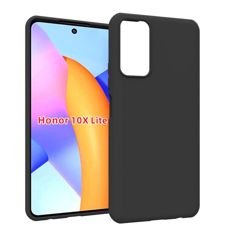 HONOR 10X Lite Full Matte Phone Case on Huawei honor 10X lite DNN-LX9 Soft TPU Silicon Back cover For honor 10x Light Cases: Default Title