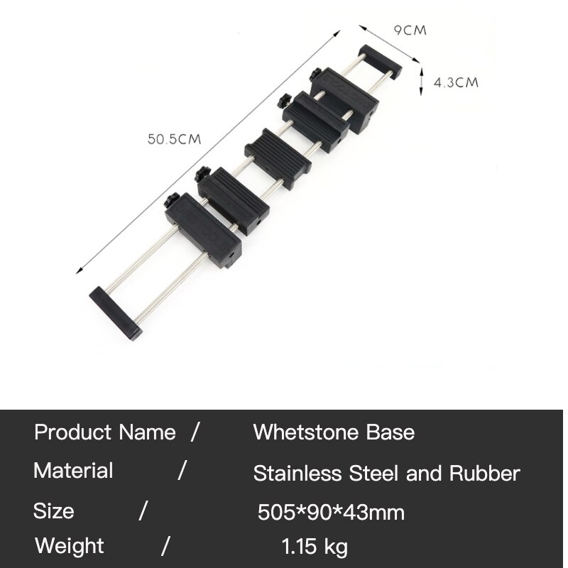 ADAEE-piedra Natural para afilar cuchillos, afilador de piedra: Whetstone Base