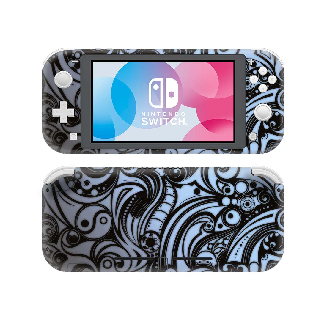 Pegatina de piel de vinilo de estilo grafiti para Nintendo Switch Lite, NSL película protectora, 15 estilos: Style 9