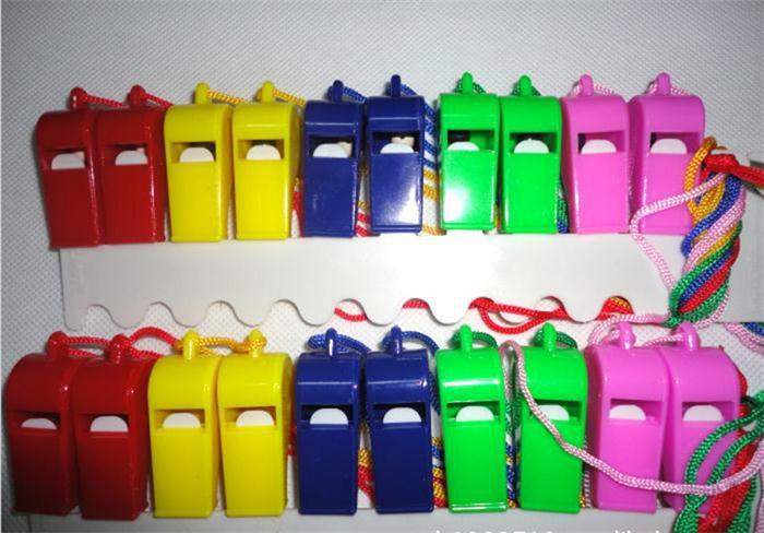 5pcs/bag plastic whistle soccer referee whistle basketball referee whistle dolphin apito cheap