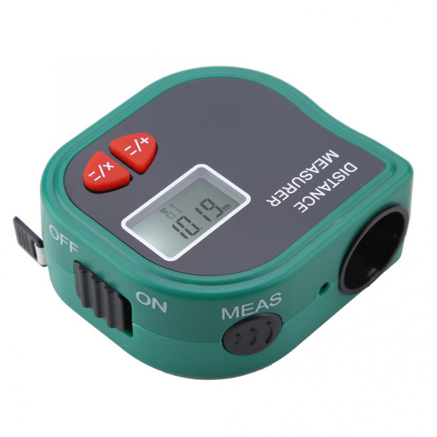 Handheld LCD Ultrasonic Distance Meter Measurement Electronic Tape Measure Distance Meter