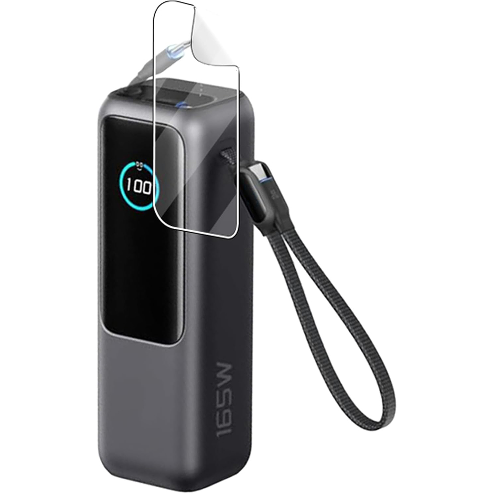 2-5 Stück für Anker Zolo 25000mAh 165W Energie Bank Tragbares Ladegerät Weiche Hydrogel-Folie Vollständiger Schutz Displayschutzfolie