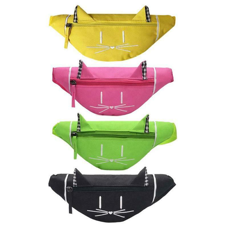 Barn Midjeväska Flicka - Djurtryck - Nylon - 30cm - Resa Festival Sportväska