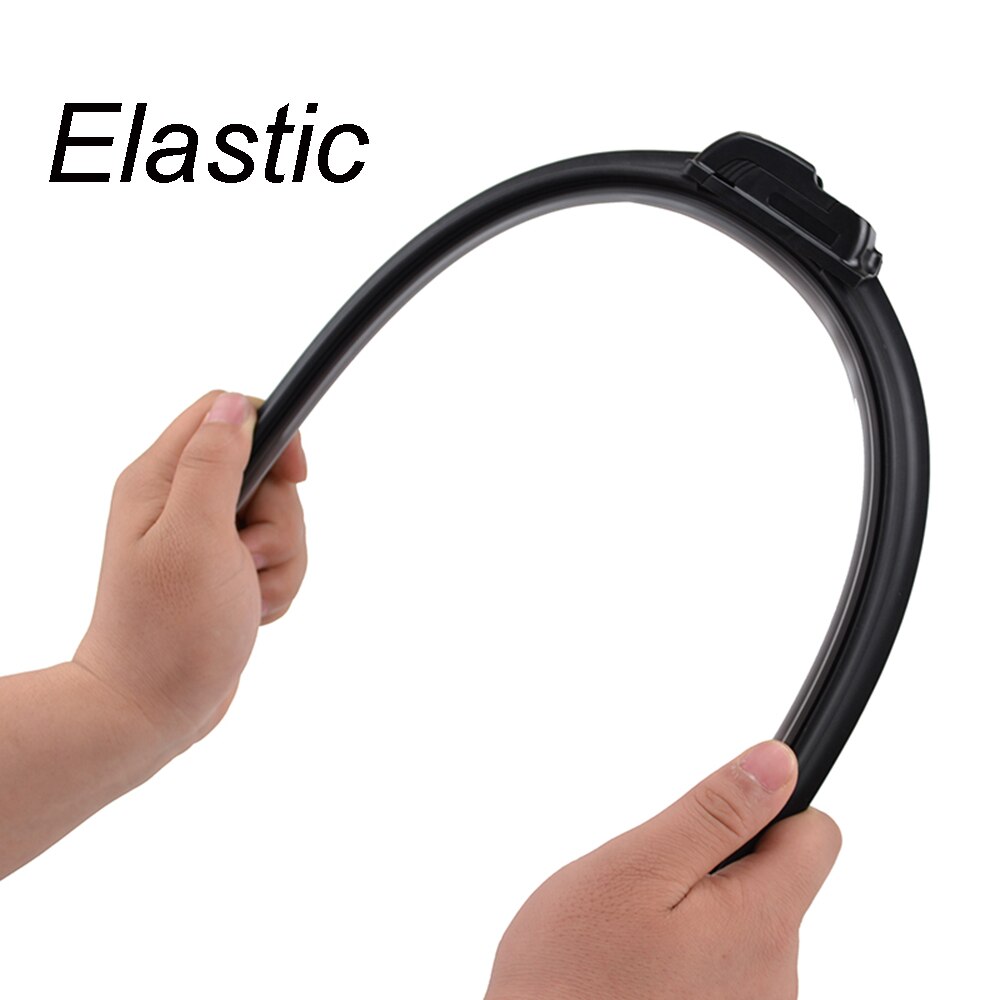 Car Windscreen Wiper Blade U-type U Type J Hook Soft Frameless Rubber Clean Windshield Wiper 14 16 18 19 20 21 22 24 26 inch