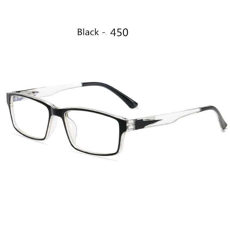 Afgewerkt Bijziendheid Bril Mannen Vrouwen Bijziend Brillen Student Kortzichtig Goggles Dioptrie-1.0 -1.5 -2.0 -3.0-6: Black-450