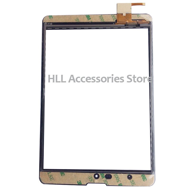 195*130mm nueva tableta pc ZTE e-learning PAD E8Q cristal sensor digitalizador pantalla táctil panel táctil
