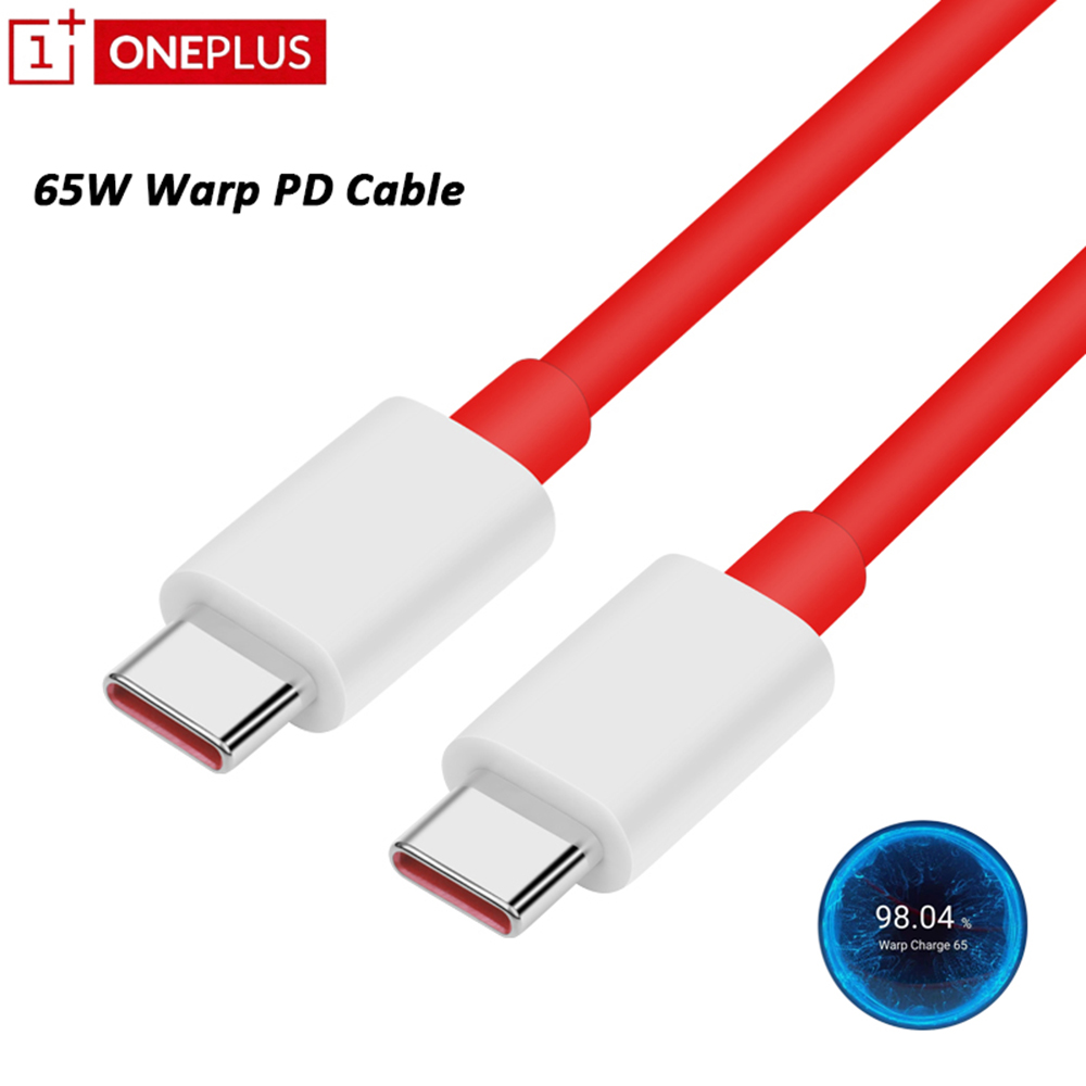 Original oneplus usb-c-zu-usb-c-kabel Kette aufladen 6.5a Bindestrich pd-kabel für oneplus 1+ 9, 8 Profi , 9r 9rt 8t nord ,  n10 und 65w (ladekabel)