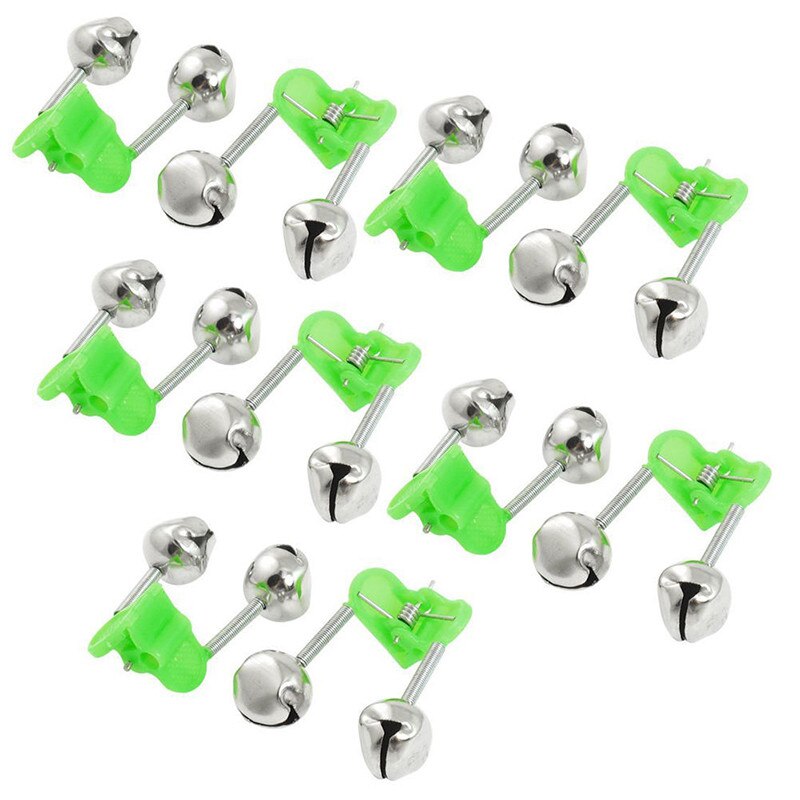 10Pc Vissen Beetverklikkers Hengel Stalk Bells Klem Tip Abs Vissen Accessoire Stijlvolle & Duurzaam Hengel Bells pesca