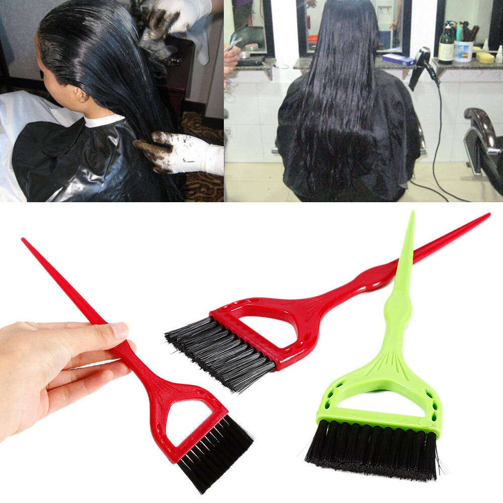 Elecool Plastic Haarverf Tint Haarkleuring Borstel Kam Diy Salon Haar Bleekmiddel Verven Verf Borstel Kappers Gereedschap Hair Styling Tools