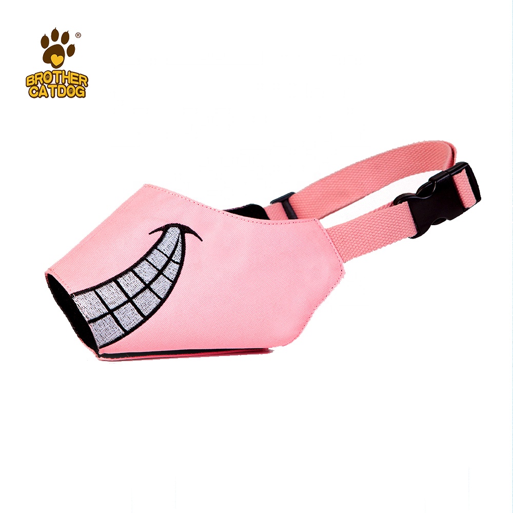 Nylon Leuke Grote Kleine Honden Snuit Voor Puppy Dier Anti Barking Bitting Kauwen Beschermende Outdoor Poedel Huisdier Accessoire Product: Pink / S