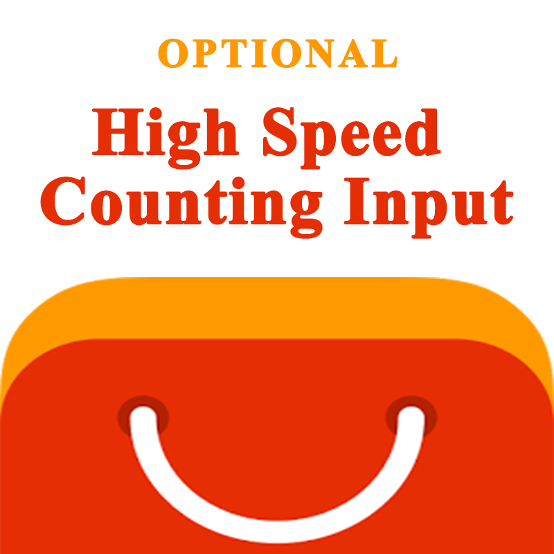 Hoge snelheid tellen ingang (optioneel)