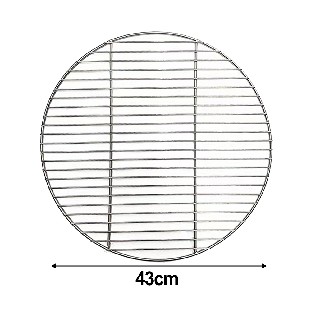 Stainless Steel Round Bbq Grill Mesh Home Roasted Nets Grill Tool Iron Nets Barbecue Non-stick Bbq With Grill Parts