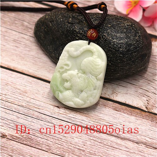 Natürliche Weiß Chinesische Jade Tiger Anhänger Halskette Charme Schmuck Zubehör Geschnitzt Amulett für Frauen Männer