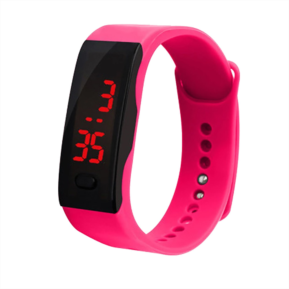 Kids Horloge Armband Led Digitale Sport Polshorlog... – Grandado