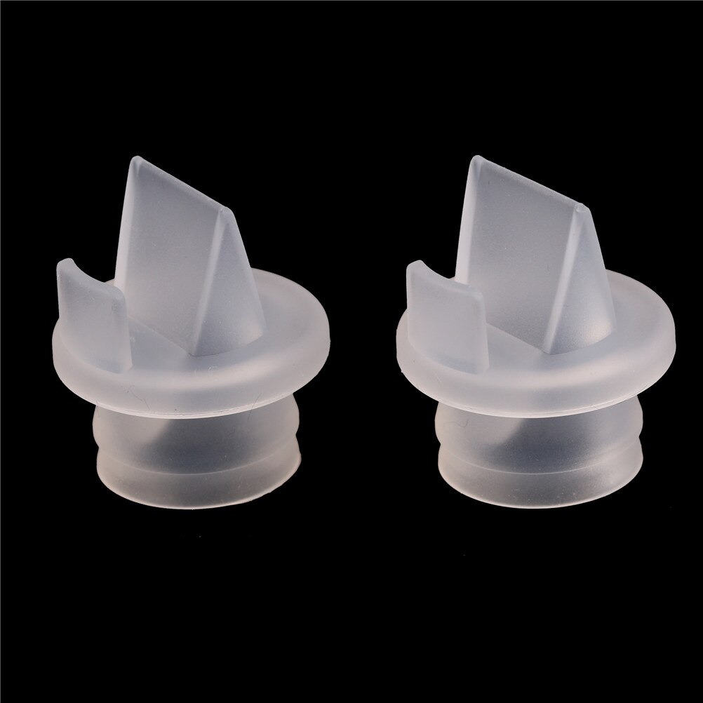 2 pièces bec de canard Valve tire-lait pièces Silicone bébé alimentation mamelon pompe accessoires Valve fournitures de remplacement pour bébé