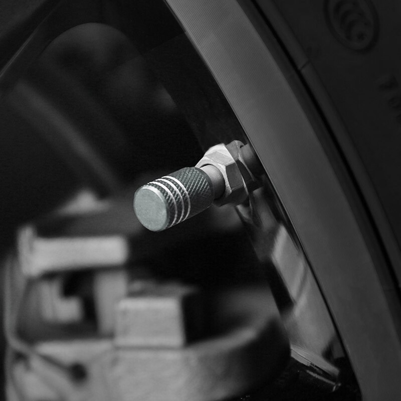 Bilstyling aluminiumshjul dekk ventiler dekkstamme luftkapper lufttett deksel til toyota yaris yaris l tilbehør