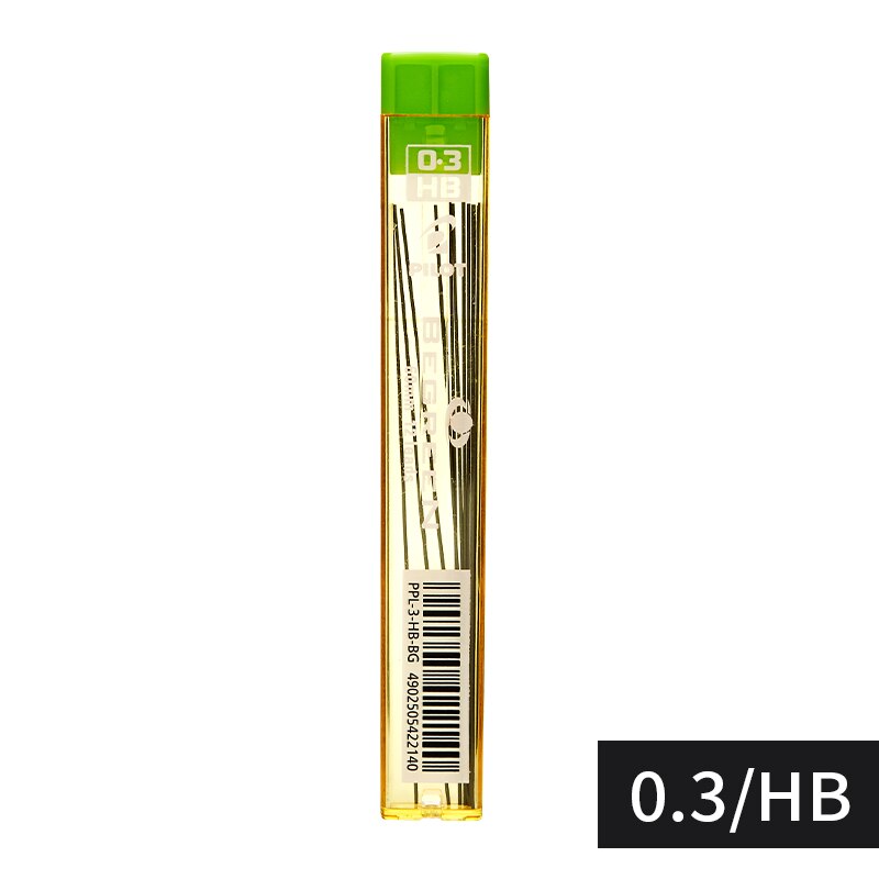 Pilot PPL-3-BG Actieve Lood Vulpotlood Leidt 0.3 Mm B 2B Hb 12 Leads/Box Japan: 0.3 HB