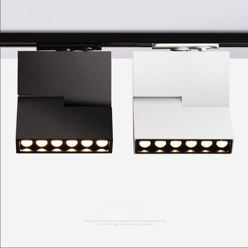 6 W 12 W LED Spoor Licht Kleding Shop store Showrooms Tentoonstelling Spotlight Verlichting CREE LED Plafond Rail Spot licht SNYKA