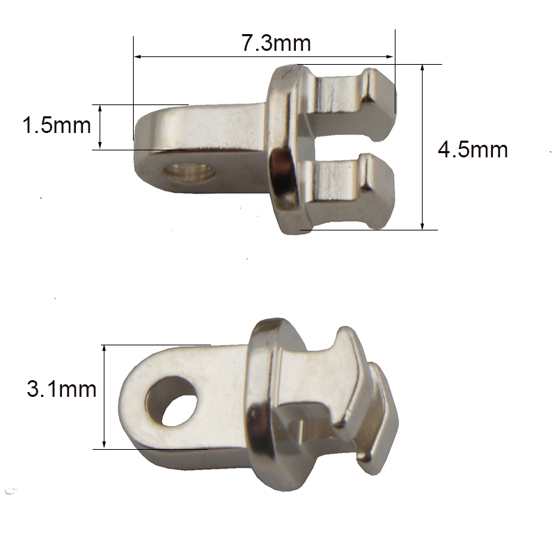 20pcs(10pairs) Eyeglasses Hinge repair Replacement Glasses Single Double Tooth Hinge Repair Accessory